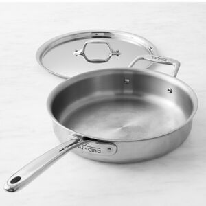 All-Clad G3 Graphite Core Stainless Steel 3QT Saute Pan w/Lid